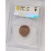 NEW ZEALAND 1975 . TWO 2 CENTS COIN . ERROR . MULE . STRUCK ON BRITISH FLAN